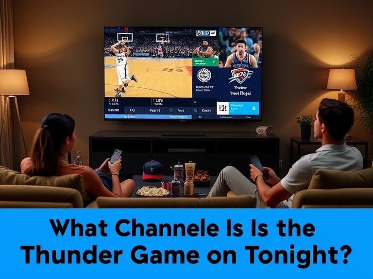 What Channel Is the Thunder Game on Tonight