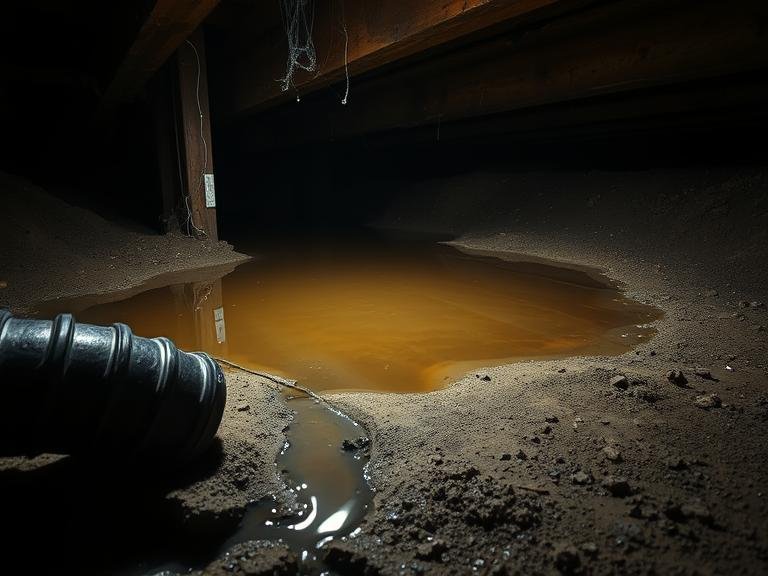 Water in Crawl Space